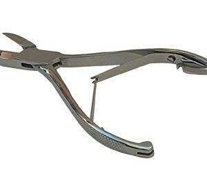 Cutting forceps curved